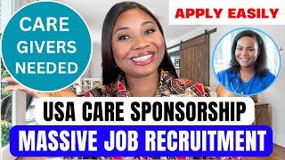 USA Companies Is Hiring Care Assistants From Overseas | Green card on arrival