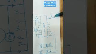 IR sensor connection with ULN2003 IC | Explanation with diagram