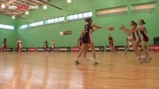 Netball Game: Catching Skills