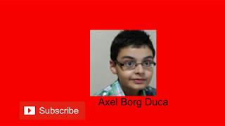 Axel Borg Duca Intro! Subscribe to Axel Borg Duca! Like!