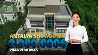 Antalya Turkey Luxury Villa Tour: Experience Modern Comfort | High Security Villa with Private Pool