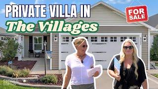 The Villages Villa You’ve Been Waiting For! NOW $359K!  Private, Upgraded & Prime Location!