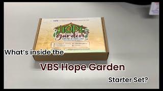 VBS 2024 Hope Garden Starter Set Unboxing