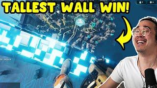 Hyper Scape | WE WON BY BUILDING THE TALLEST WALL FORTRESS!! (Funny Moments)