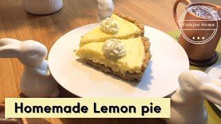 윰찌Yumjee | Sub) 초현실주의 홈메이드 레몬파이, 레몬타르트 만들기 | Homemade Lemon Pie, Lemon tart with Moscow mule 