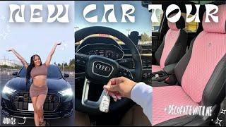 2024  Audi Q3 Detailed Car Tour | Decorate my Car With Me + Amazon Essentials