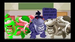 Dark Ink Bowser Jr. Takes Over The Security Officer's Job/Grounded