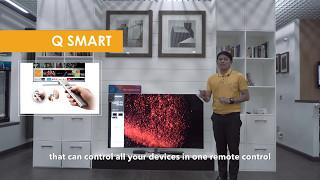 Enjoy Samsung QLED TV experience with Sharaf DG