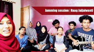 Jamming session, Raag Jaijaiwanti | Nafla Sajid | Godwin | Students of Nafla Sajid