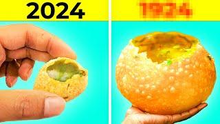 How Famous Foods Looked Before