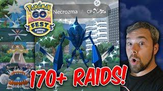 Over 170 Necrozma & Ultra Beast Raids & THIS is what we got! (Pokémon GO Fest Sendai)