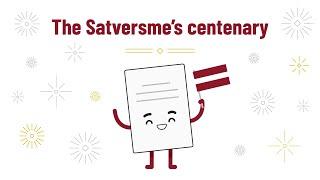 The Satversme’s centenary