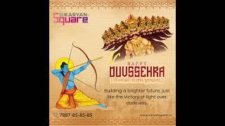 Karyan Wishes Happy Dussehra