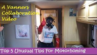 Top 5 UNUSUAL tips for caravanning / motorhoming - Vanners Collaboration Video