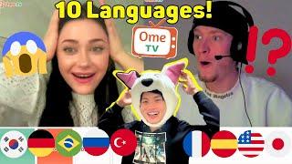 DON'T MISS Their REACTIONS When I Speak Their Language! - OmeTV