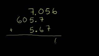 Adding decimals - Mongolian.flv