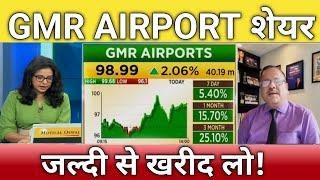GMR airport share letest news | gmr airport stock analysis | gmr airport share next Target 24 june