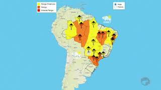 Alerta Laranja: Mais chuvas no Piauí