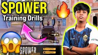 Spower Training Drills  BGMI | Godlike Spower Godl Spower