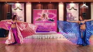 Almas Belly Dance - Isis wings "Yearning" at Orient Addicts Festival 2017