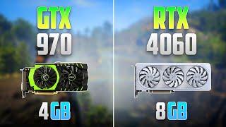 RTX 4060 vs GTX 970 - How BIG is the Difference?