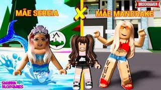 MÃE SEREIA vs MÃE MANDRAKE- BROOKHAVEN  RP | Roblox