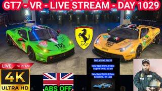 GT7 Day 1029 in VR (ABS + TCS OFF - NO QUALI) - LIVE GAMEPLAY - Cockpit Cam - TCS OFF - v1.54