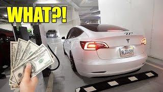 HOW MUCH DOES IT COST TO CHARGE A TESLA?  (SUPER-CHARGER TUTORIAL)