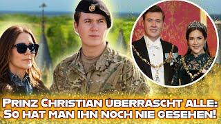 Prinz Christian von Dänemark überrascht alle mit seiner Verwandlung:So hat man ihn noch nie gesehen!