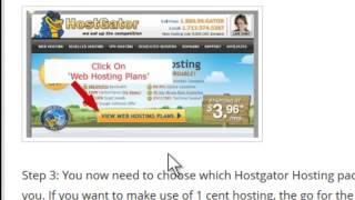 Hostgator Coupon | Weird Trick To Get 1 Cent Hostgator Hosting!