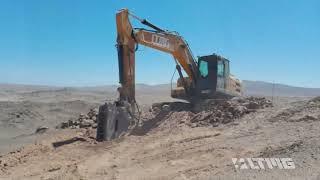 LTMG 23 Ton Excavator Works in Chile