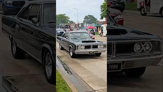 1966 Dodge Coronet 500 Classic Car Drive By Engine Sound Harper Charity Cruise 2024