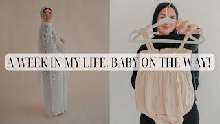 last vlog before becoming a MOM! Spend the week with me