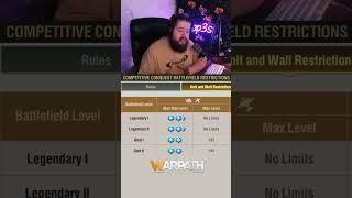 New Restrictions Coming To Warpath