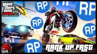 FASTEST way to RANK UP in gta online..