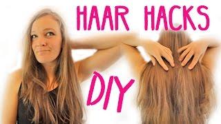 11 HAIR HACKS die JEDER kennen sollte | selber schneiden  NoPoo, DIY