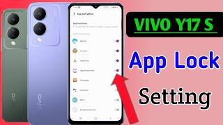 Vivo y17s mobile me app lock kaise lagaye / how to set lock apps in vivo y17s mobile me //