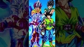 goku ssj infinity and omni gogito vs af goku ssj 100 af gogito ssj20 who is stronger #shorts #dbs