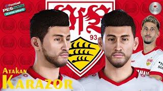 Atakan Karazor face build PES 2021 Vfb Stuttgart NISZ Gaming | PES 2020 | Create Face PES