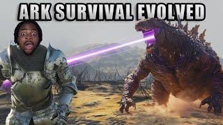 GODZILLA WANTS ME DEAD!!! - Ark Survival Evolved