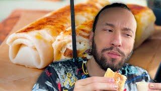 Taco Bell NEW Cheesy Dipping Burritos (Steak) 4K Food Review