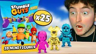 OPENING 25 *NEW* STUMBLE GUYS MINI FIGURES!