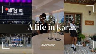 KOREA VLOG | Hweshik, Hair appointment in Busan, Night at the beach, Got a new couch.