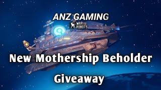 War Robots Mothership Beholder Giveaway For 5 subscriber's #WRwinBeholder