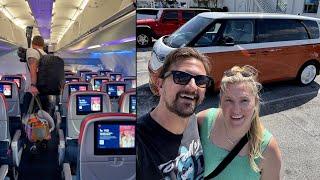 Last Day Of Our California Birthday Trip! | Flying Home, Electric Car Shopping & We Lost Our Camera!