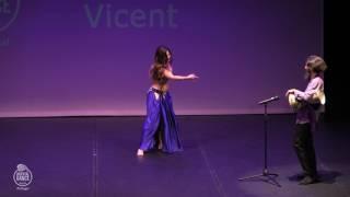 Rocio Vicent - 3rd Place Queen - Live Percussion "Oriental Dance Weekend" Portugal.