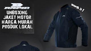 UNBOXING JAKET MOTOR RAPID HARGA MURAH PRODUK LOKAL