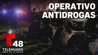 Casi 90 arrestados en operativo antidrogas en el parque Jefferson Square en San Francisco