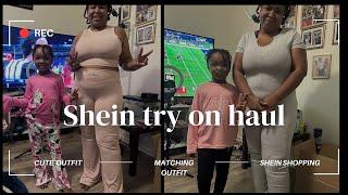 shein try on haul (mommy & daughter)