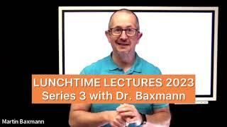 Get to know the Lunchtime Lectures